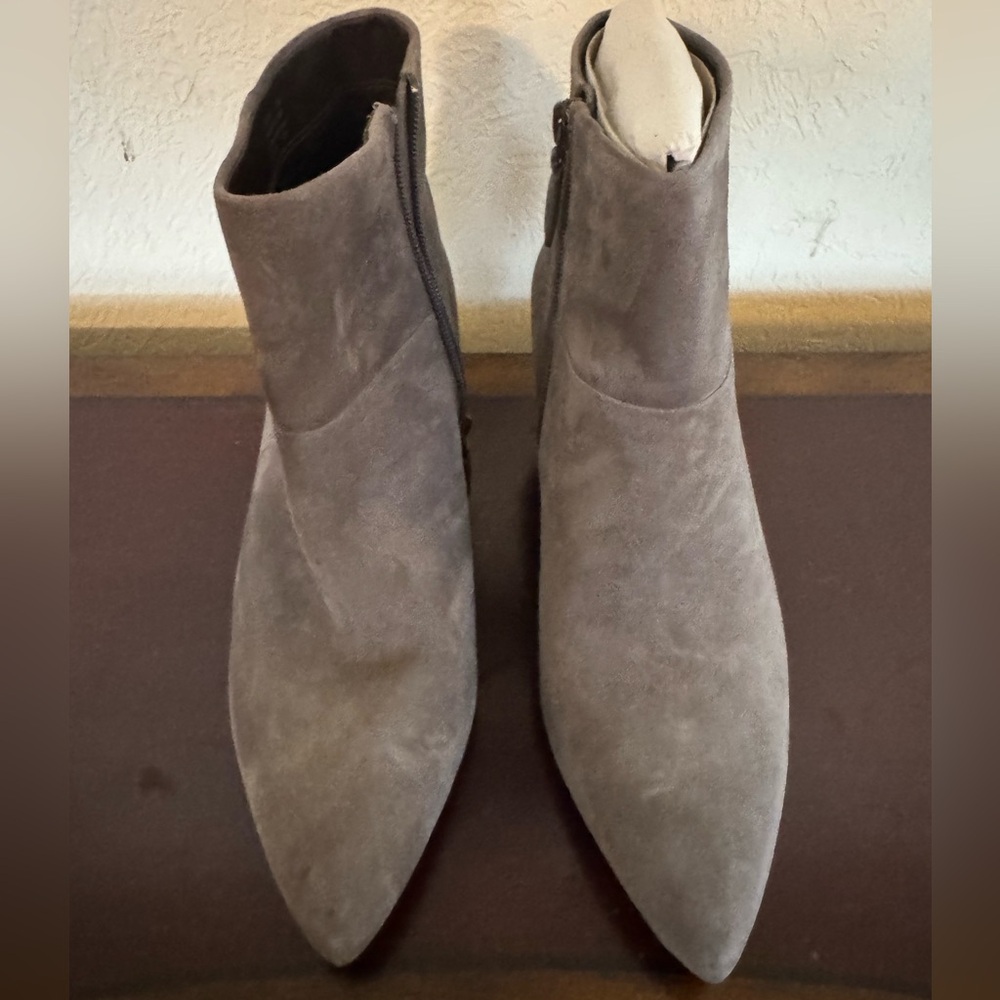 Cole Haan Suede Wedge Bootie NWOB Size 10B - Picture 4 of 5